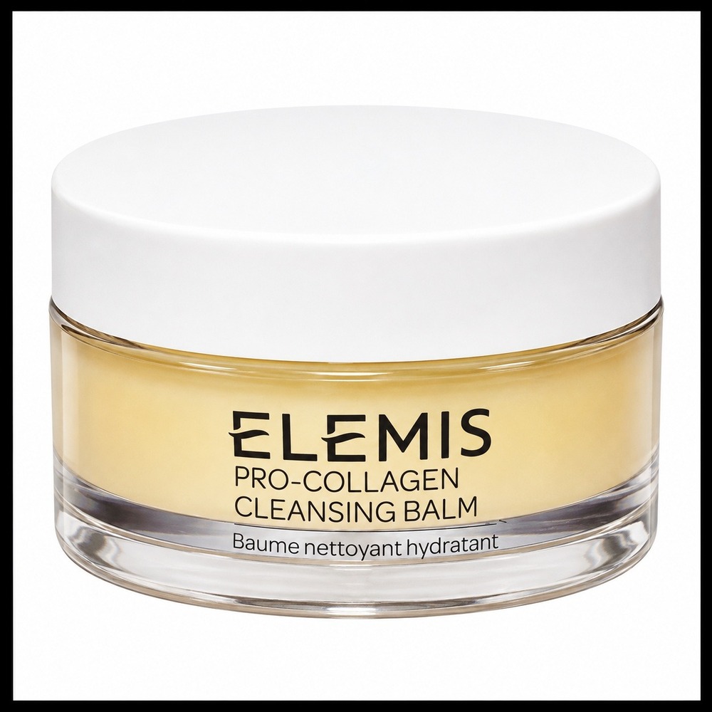 Elemis Pro-Collagen Cleansing Balm 1.7 fl.oz. 50g. Big Travel Size Jar Cleanser